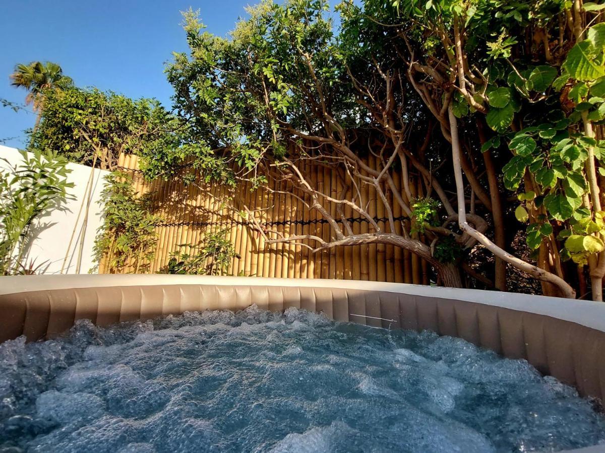Bungalow De Diseno Hidromasajes Terraza Y Piscina. San Bartolomé Eksteriør billede